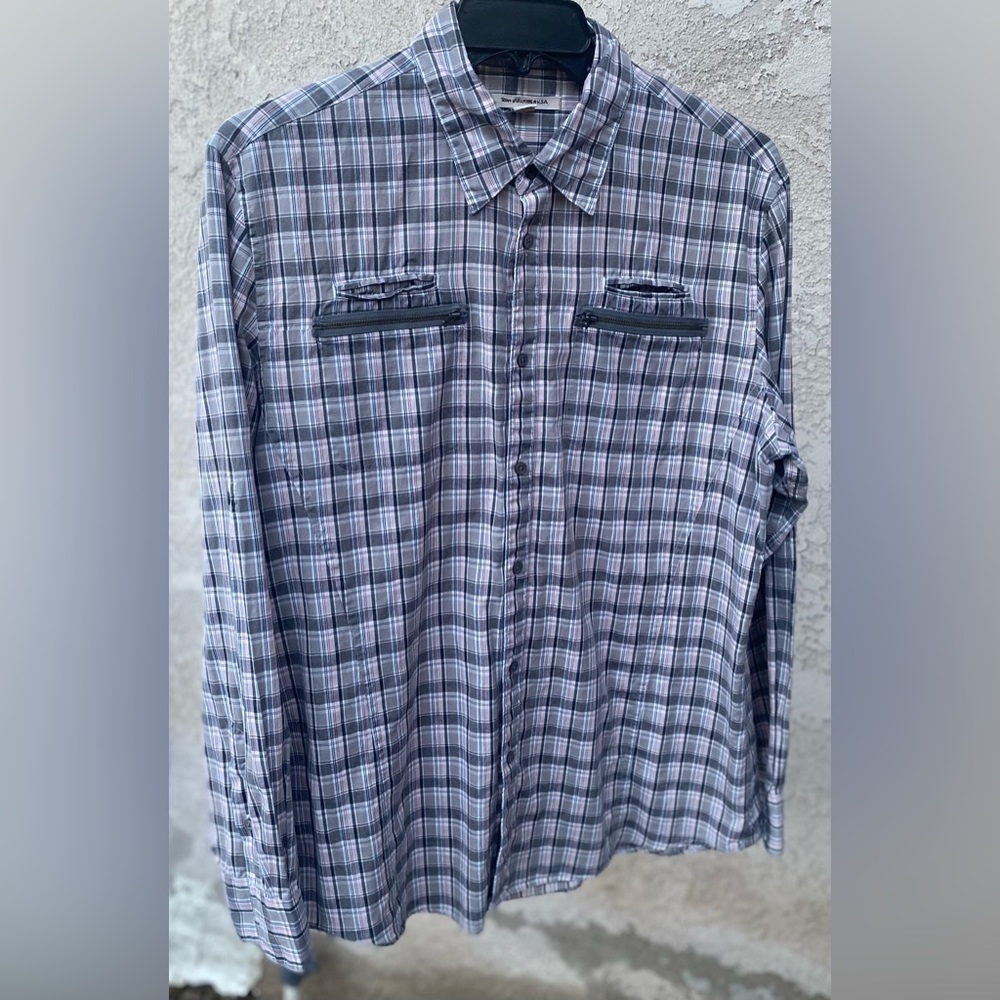 NW John Varvatos USA Casual Dress Shirt Sz XL